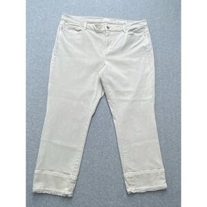 J Jill Womens Jeans 38x24 Beige Authentic Fit Casual Summer  Stretch‎ Tag 16